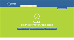 Desktop Screenshot of jobfair.de