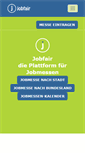 Mobile Screenshot of jobfair.de